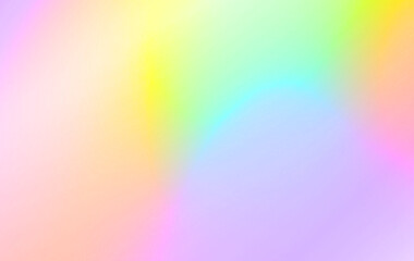 Wall Mural - atmospheric smooth gradient aesthetic pastel abstract rainbow fluid effect light orange yellow cyan 