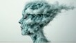 © BOJOShop - Storm Cloud Head   Mental Health  Depression  Anxiety Concept