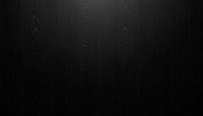 Wall Mural - seamless black stained wood texture with realistic patterns and soft lighting in high resolution
