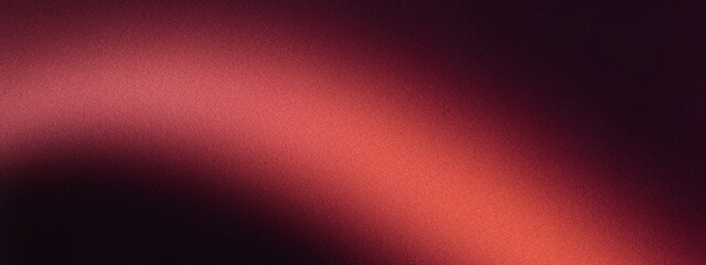 Red and dark red gradient background with an abstract, blurred design on a black background, layered with glitch art elements, grain textures, and a subtle motion-blur effect