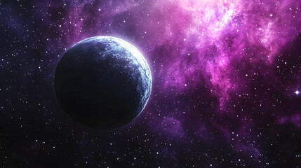 Wall Mural - galaxy and planet, space, stars, nebula, cosmic, astronomy