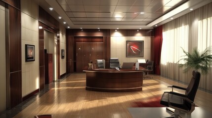 Wall Mural - modern office interior