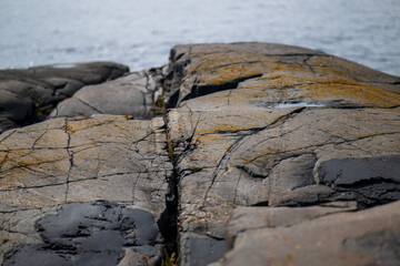 rocks on the coast