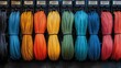 © Jack - Organized Wiring Panels with Color-Coded CablesA wiring panel with color-coded cables neatly organized, making it easy to identify each wire, surrounded by safety tags and clear labels.