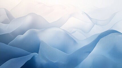 Wall Mural - abstract background of overlapping transparent shapes, softly lit with a gradient