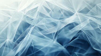 Wall Mural - abstract background of overlapping transparent shapes, softly lit with a gradient