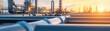 © Thitiwadee - Refinery pipelines stretching into horizon, intricate industrial network