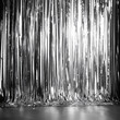 © Ksenia Grain - background for photography with silver ribbons and curtains