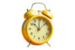 © raihanpro - Classic yellow alarm clock on transparent background