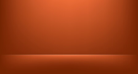 Aufkleber - Smooth copper Orange background design for studio, room, web template ,Business report 