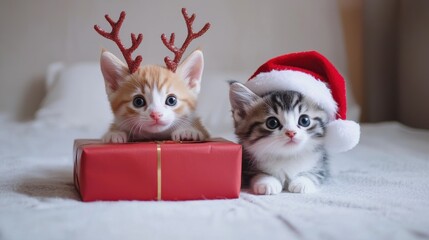 Pets with Reindeer Antlers