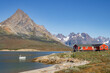 © julen - View of the surrounding area (fjord, mountain, forest...) of Kuusuaq camp near Tasiusaq (South Greenland)