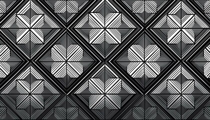 Wall Mural - seamless geometric pattern