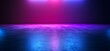 © lime - Digital Product Launch Environment with Sophisticated Blue and Purple Neon Lighting.Generative AI洗練された青と紫のネオン照明のあるデジタル製品発表環境