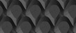 © ADDICTIVE STOCK - Seamless 3D geometric pattern in monochrome style