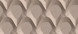 © ADDICTIVE STOCK - Seamless beige 3D geometric pattern illustration