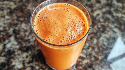 Vibrant smoothie made from leftover fruit that was about to expire