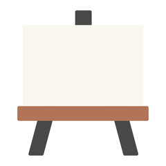 Wall Mural - canvas icon