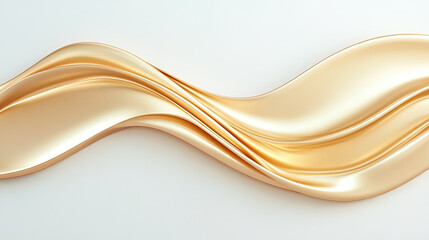 abstract golden wave background, promotion advertisement poster