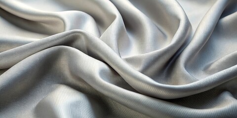 Wall Mural - The delicate folds of a silky fabric, a symphony of light and shadow, capturing the essence of elegance and refinement.