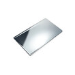 © KP - Silver Rectangle Mockup on Green Background.