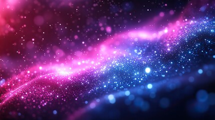 Fototapete - futuristic background featuring digital technology in blue, purple, and white tones, perfect for business presentations.stock photo
