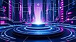 © Wahyu - futuristic landscape of high-tech energy sources