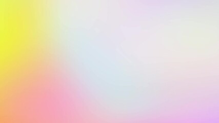 Wall Mural - Smooth pastel gradient background for creative digital designs. Abstract gradient hues with vibrant pastel tones. Dreamy colorful gradient background. Modern abstract gradient pink, purple, yellow