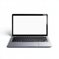 Realistic high quality laptop mockup isolated