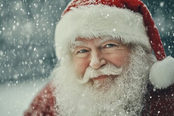 Wall Mural - portrait of santa claus