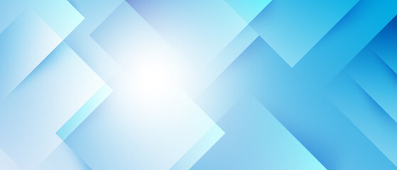 Wall Mural - Abstract blue light and shade creative background