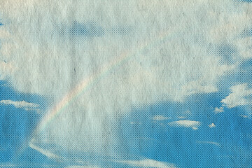 Wall Mural - retro sky pattern