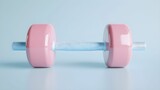 aktywny styl życia, fitness, hantle, trening, zdrowie, wellness, ikona 3D, pastelowe kolory, minimalistyczne, siłownia, ćwiczenia, siła, wytrzymałość, sport, aktywność fizyczna, zdrowe nawyki, motywac