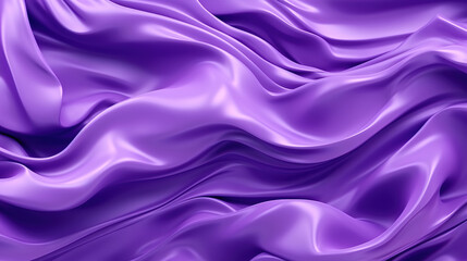Wall Mural - gorgeous purple wavy liquid background. 3d rendering 3d illustration