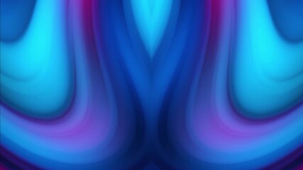 Wall Mural - abstract animated blurred colorful background, smooth curve shapes flowing, 4k loop