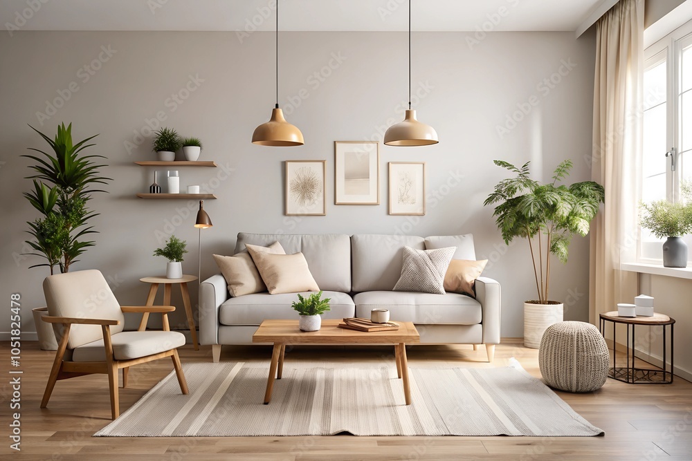 Explore the elegance of simplicity in this contemporary living room ...