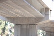 © UMIT - connection of various concrete bridge. Underside view.