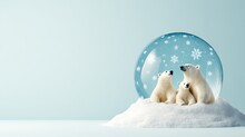 Polar Bear Snow Globe Free Stock Photo - Public Domain Pictures