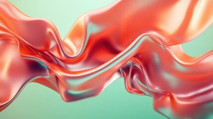 This image features a shiny, flowing fabric captured in a vibrant swirling motion, embodying elegance, fluidity, and the captivating dance of colors and textures.