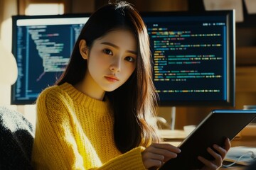 Poster - Team members code and develop software as part of their jobs
