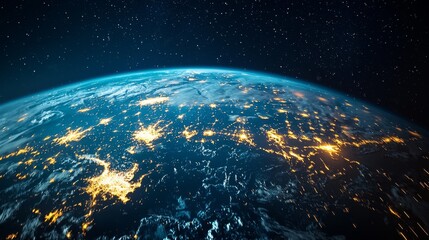 Wall Mural - global tech companies collaborating across virtual platforms with digital interfaces linking their o