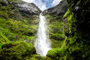 Iceland south coast landscape near Eyjafjallajökull