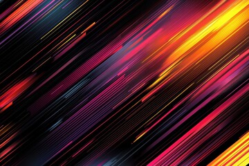 Wall Mural - vibrant abstract background with dynamic streaks of color in red, orange, and purple, perfect for us