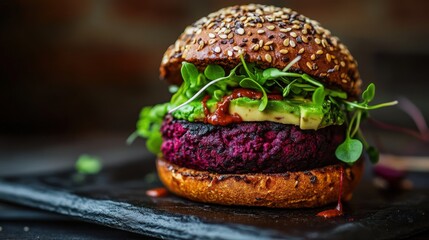 vegan burger