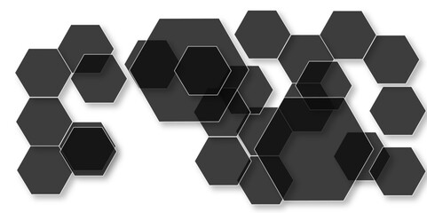 Abstract white background with hexagon and hexagonal background. Luxury white pattern with hexagons. abstract 3d hexagonal background with shadow. 3D futuristic abstract honeycomb mosaic background.