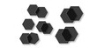 © Mr John - Abstract white background with hexagon and hexagonal background. Luxury white pattern with hexagons. abstract 3d hexagonal background with shadow. 3D futuristic abstract honeycomb mosaic background.