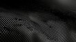© TI3ee - Abstract black and white dotted wavy background.