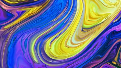 Wall Mural - fluid abstract background