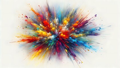 Wall Mural - abstract colorful background