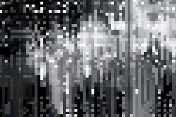 Wall Mural - Error Glitch pattern architecture backgrounds.